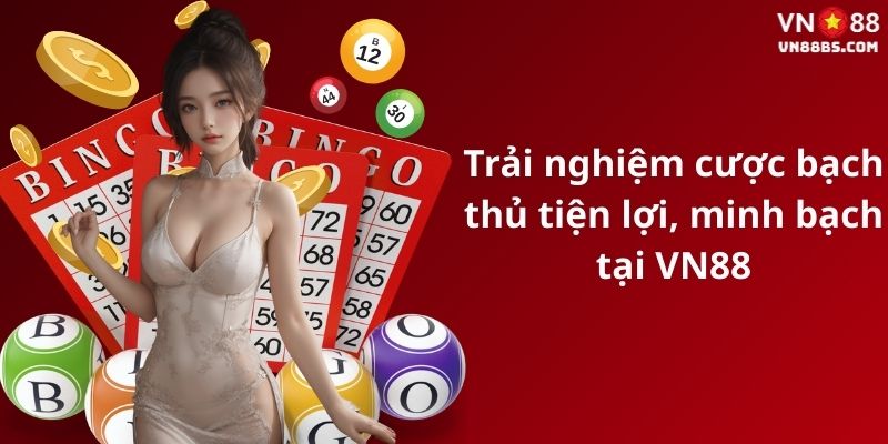 Giao diện đặt bạch thủ lô nhanh chóng tại VN88